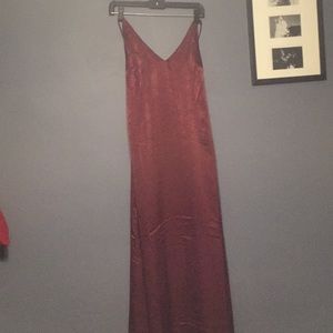 Rust Maxi Dress